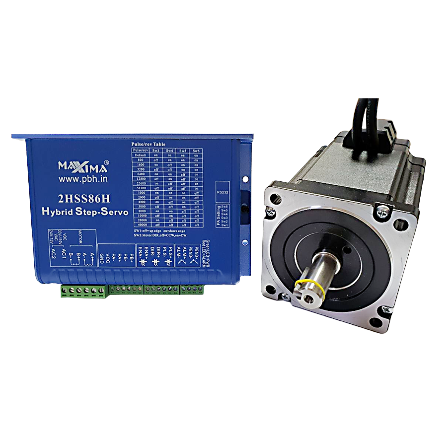 86J18118EC with 2HSS86H Step Servo | Precision Bearing House